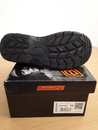 Zapatos seguridad S3 SRC BlackLeather Talla 36