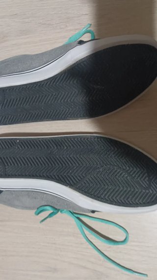 Zapatillas Nike SB grises y turquesa
