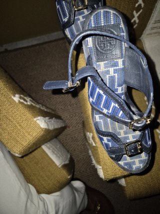 Zapatos de cuña Tony bursh
