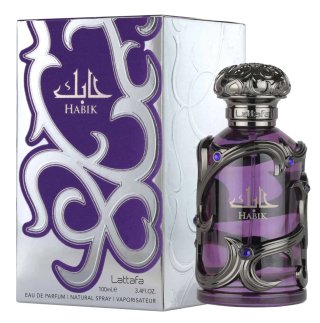 Habik Lattafa 100ml Morado y Plateado
