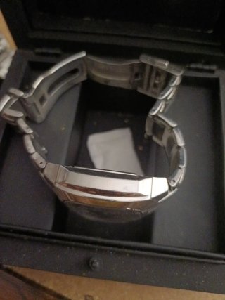 Reloj Lotus Cronógrafo Negro y Plateado