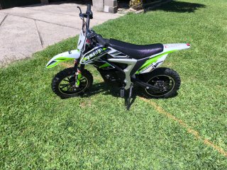 Moto Eléctrica Infantil Sherpa Motocross 800w