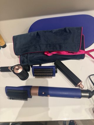 Moldeador Dyson Airwrap I.d. Azul/Cobre