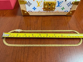 Cadena de Oro 18K Original