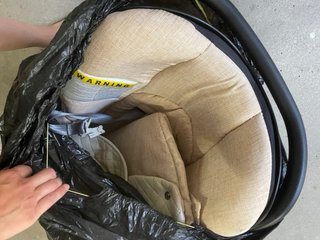 Carrito de bebé Britax color beige