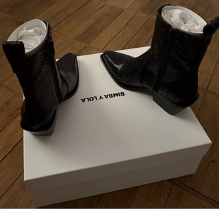 Botines Bimba y Lola Negros Talla 35