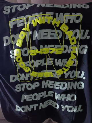 Camiseta Inside Negra Talla M
