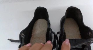 Zapatillas cuero Made in India Talla 38