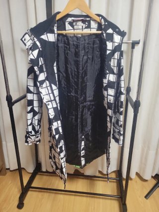 Parka chica estampada