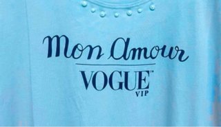 Tallas S / M. Camiseta VOGUE VIP