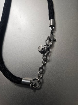 Collar Étnico Tribal Plateado