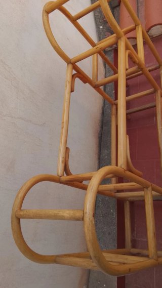 Estructura Estantería Bambú 10€