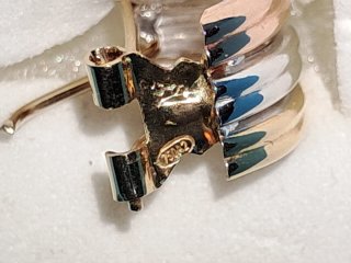 Pendientes Oro 18k Tricolor