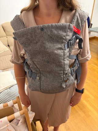 Mochila Portabebés Gris