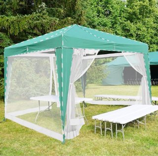 Mosquitera para Carpa Relaxdays Cremallera