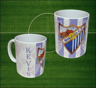 Taza Málaga C.F. Personalizada