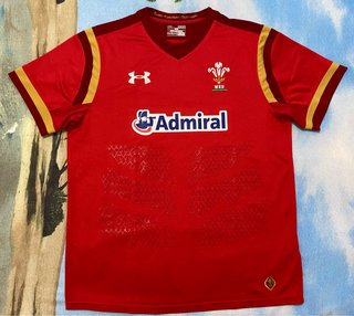 Maglia Rugby Galles WRU Admiral