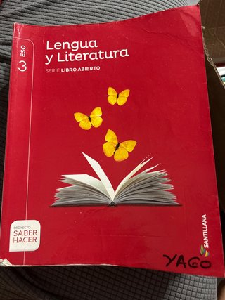 Lengua y literatura, 3 ESO