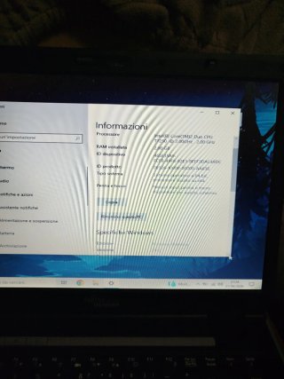Fujitsu Siemens Amilo Pi funzionante