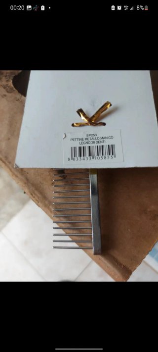 Set pettini e rastrello per cani/gatti nuovi