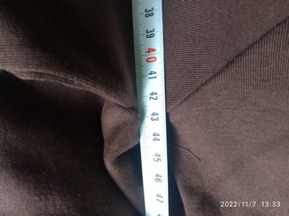 Camiseta mujer T42 marrón pedrería