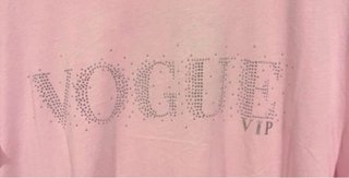 Tallas S / M / XL. Camiseta VOGUE VIP