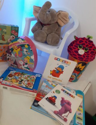 Pack 11 artículos infantiles Pocoyó y Disney