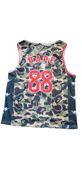 Camiseta BAPE XXL Camuflaje Estrellas Hombre