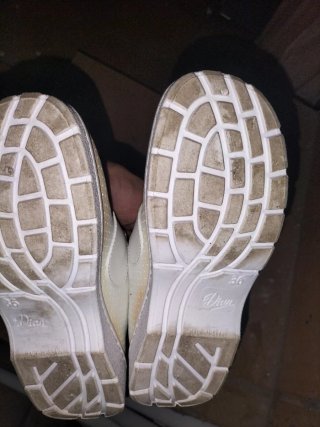 Zapatos de trabajo Dian blancos