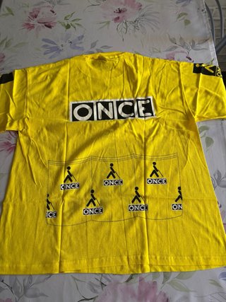 Camiseta Vintage ONCE Amarilla