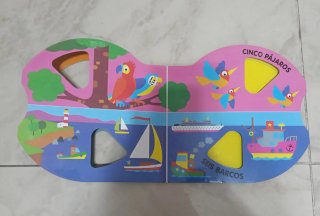 Lote 4 Libros infantiles: Interactivos
