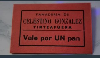 Vale por UN pan - Panadería Celestino Gonzalez