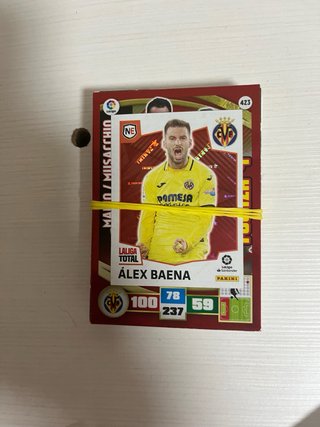 Pack cromos fútbol Champions League, tops Canicas