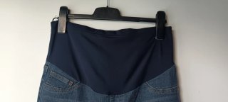 Pantalón tejano premamá elástico