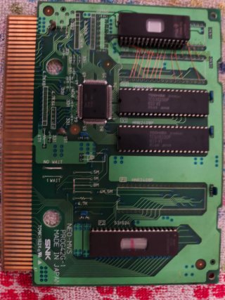 Cartucho NeoGeo Puzzle Bobble MVS