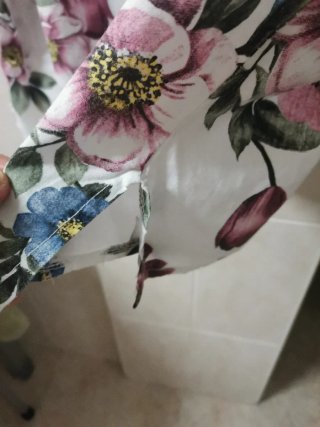 Blusa Estampada Flores Algodón Talla L