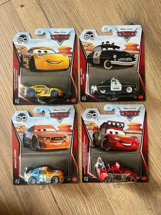 Coches Disney Pixar Cars 20 Aniversario Mattel