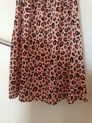 Vestido Yamamay Leopardo Midi