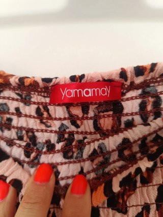 Vestido Yamamay Leopardo Midi