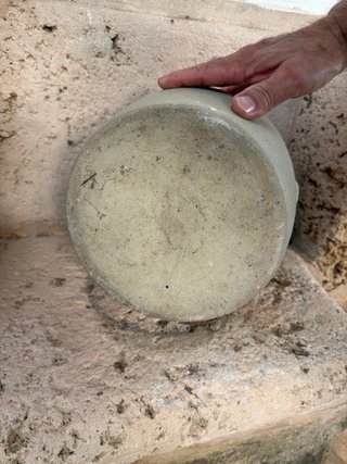 Olla confitera rústica francesa S.XIX