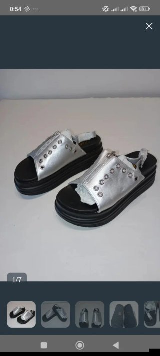Sandalias Plataforma Mujer Talla 36