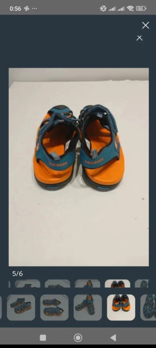 Sandalias Saguaro Niños Talla 39 Azul/Naranja
