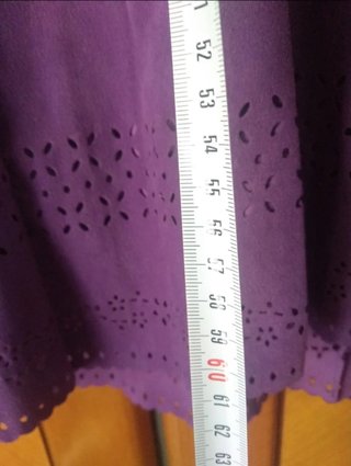 Camisa morada mujer Talla L
