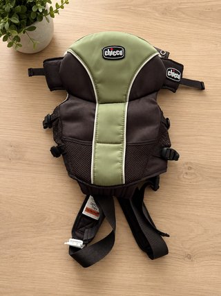 Mochila Portabebés Chicco Verde/Negra