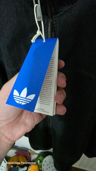 Chaqueta Adidas Firebird Denim Negra