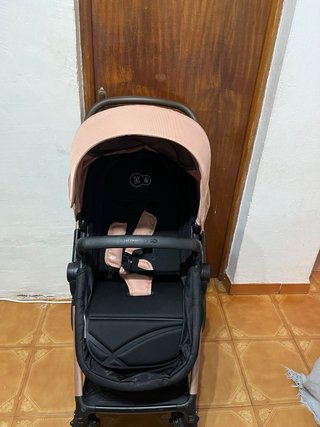 Carro Bebé Kinderkraft 3 en 1 Beige/Negro