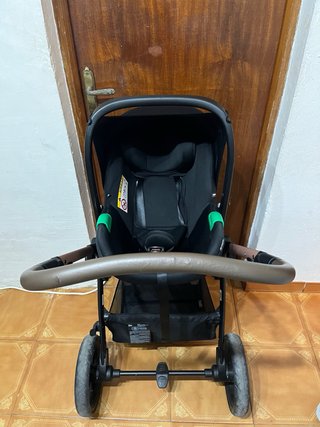 Carro Bebé Kinderkraft 3 en 1 Beige/Negro