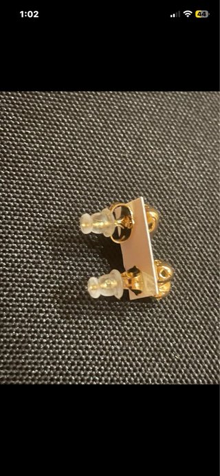 Pendientes Corazón Oro Laminado 14k