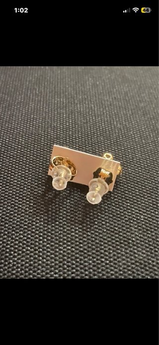 Pendientes Corazón Oro Laminado 14k