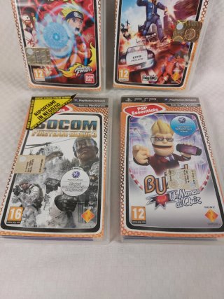 Lotto PSP Pal ITA Completi 4 Giochi